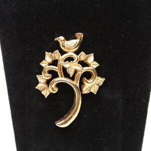 Vintage Avon Bird on a Branch Pin